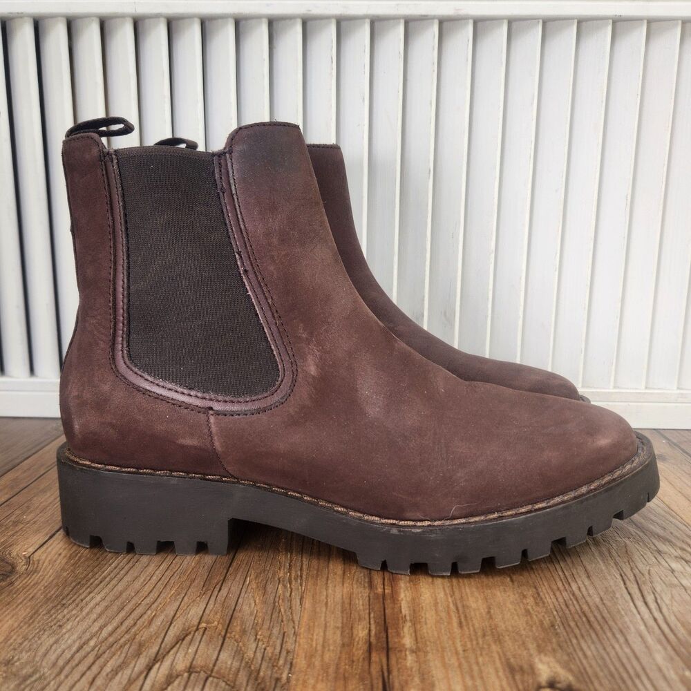 Thursday Boot Company Brown Chelsea Lug Sole Ankle Boots